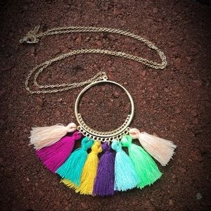 Trendy Boho Tassel Necklace